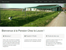 Tablet Screenshot of pension-allier.com